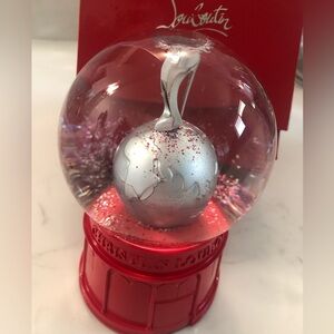 Christian Louboutin Snow Globe RARE
